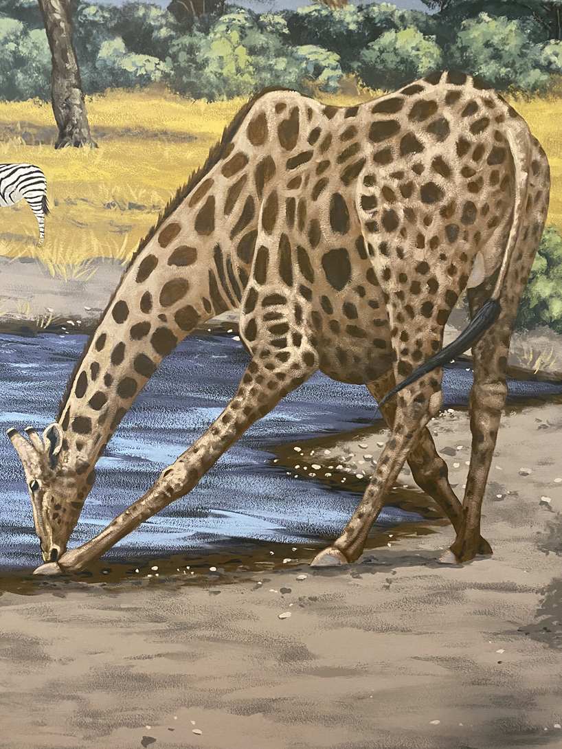 African Safari Mural 6