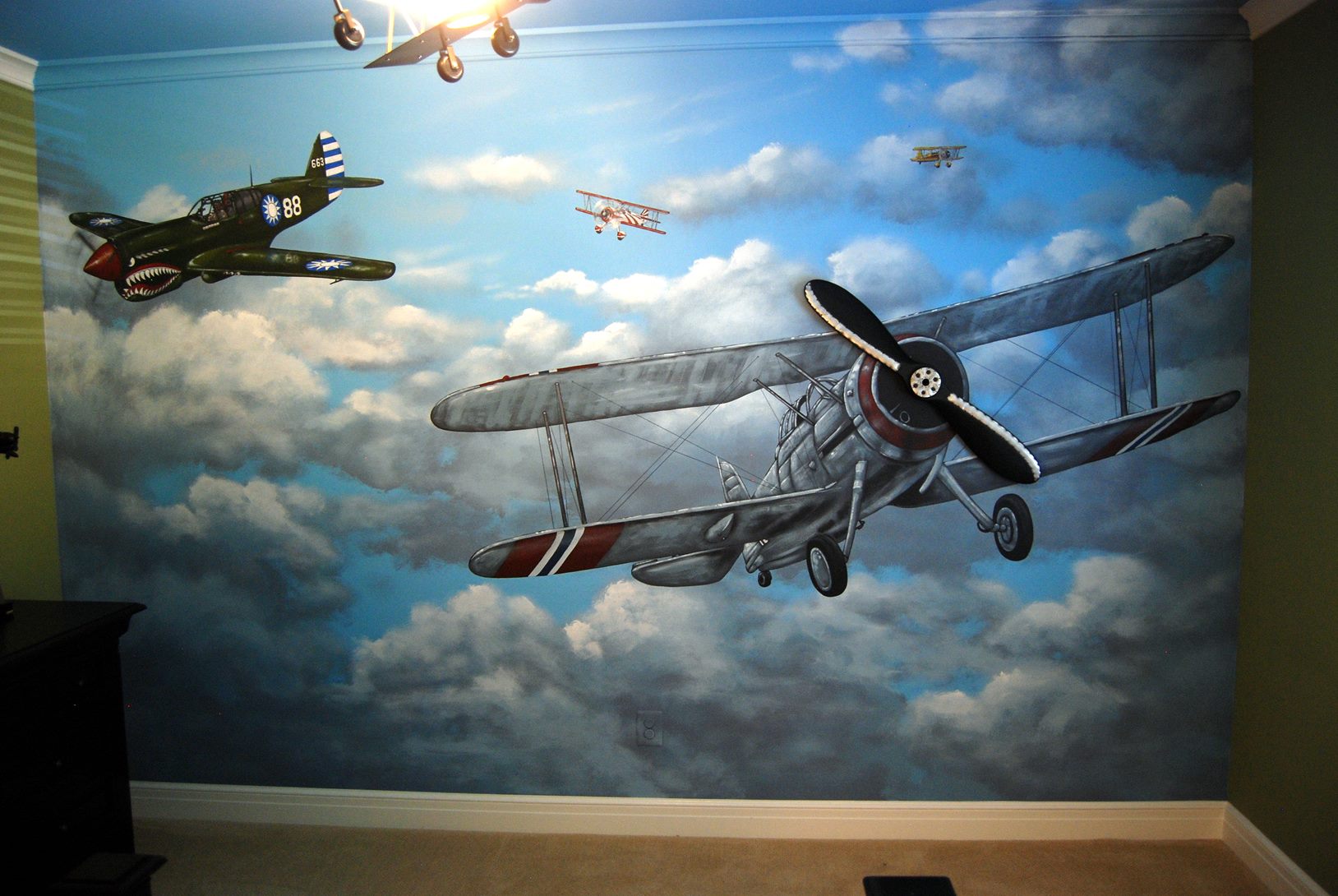 Airplane Mural 1