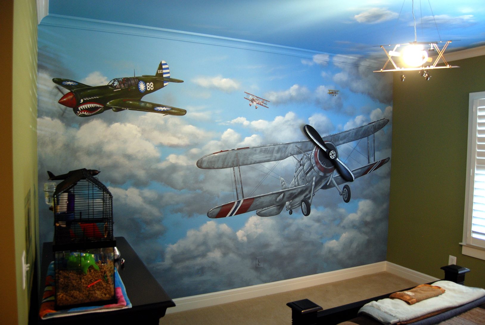 Airplane Mural 4