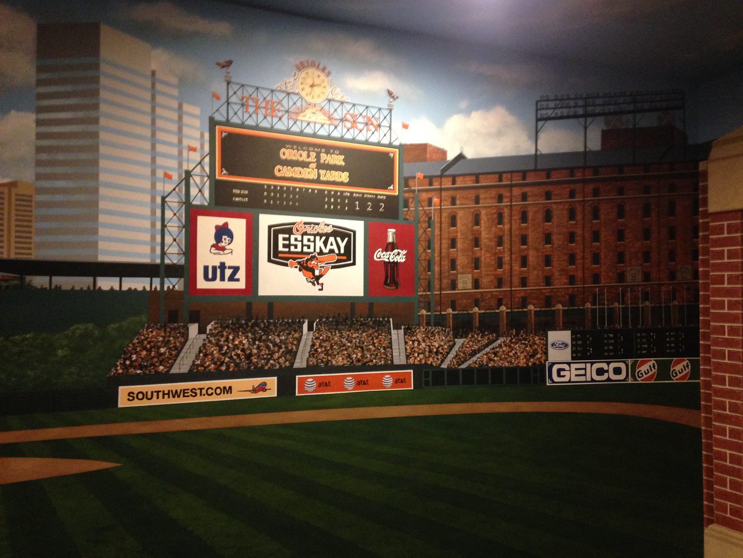 Baltimore Orioles Mural 10