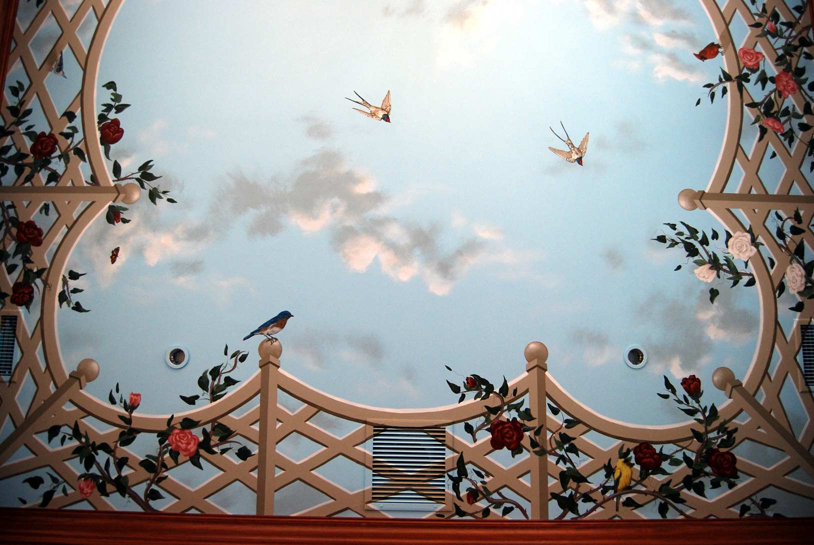 Bird Ceiling Mural 10