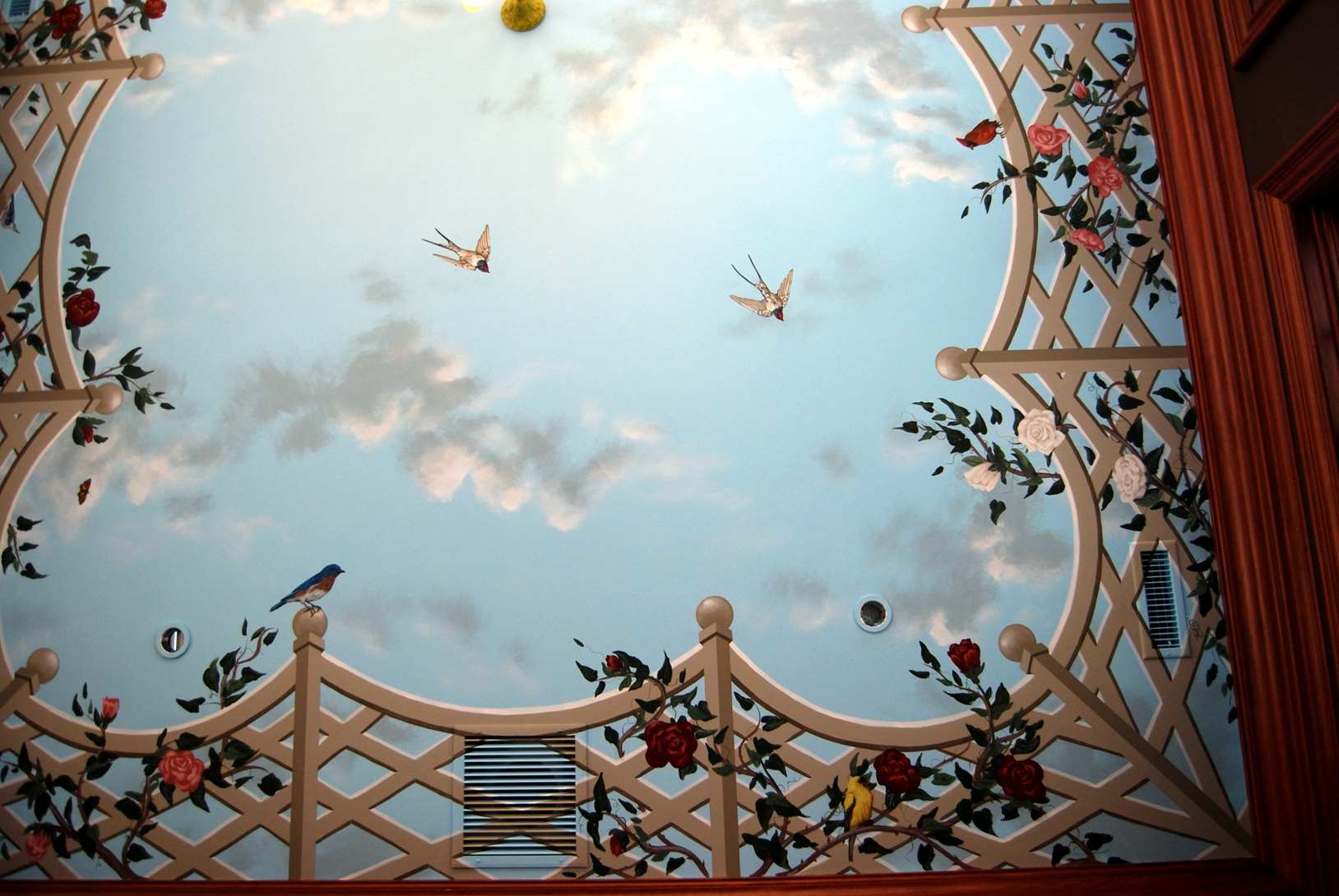 Bird Ceiling Mural 5