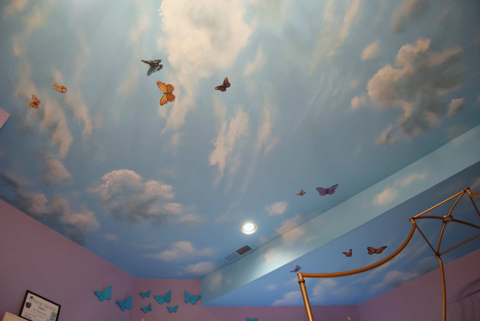 Butterfly Ceiling Mural 1 1