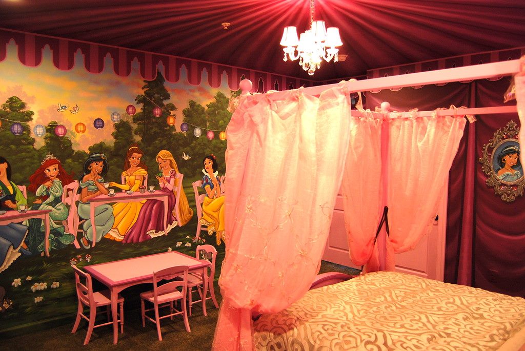 Disney Princess Tea Party Mural 19
