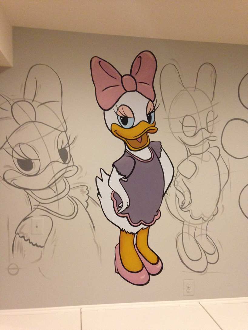 Disneys Mickey And Friends Mural 2