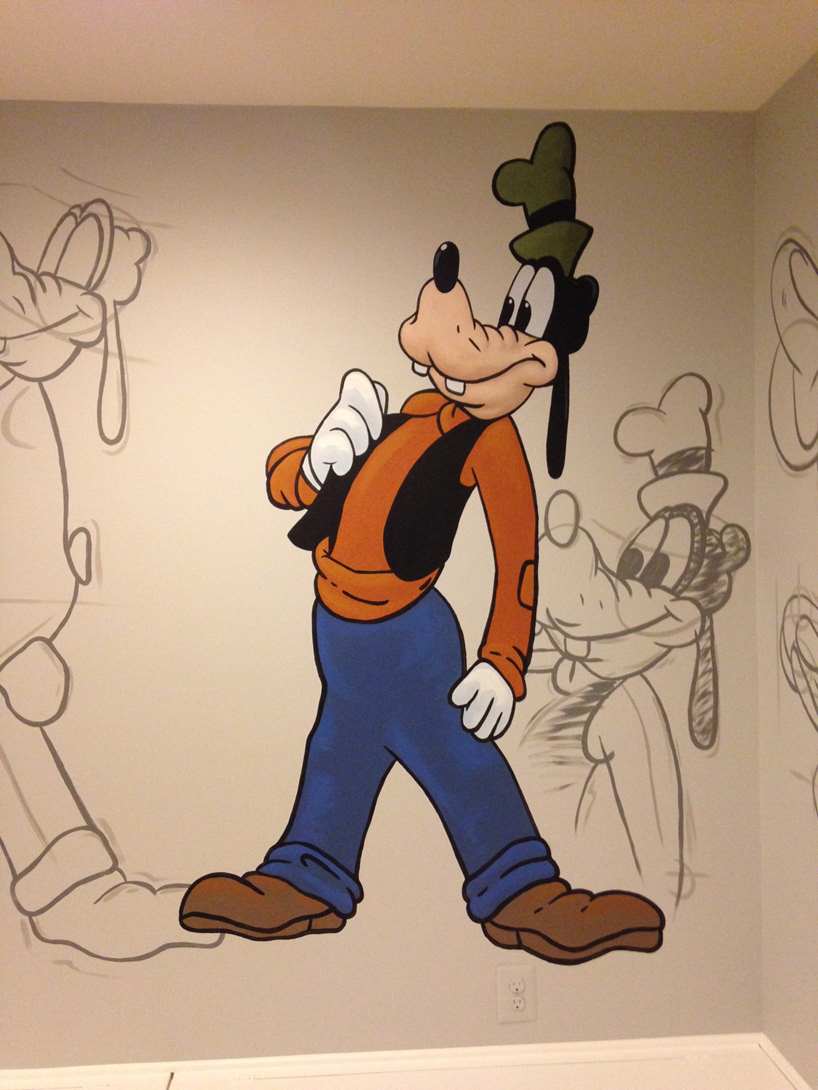 Disneys Mickey And Friends Mural 4
