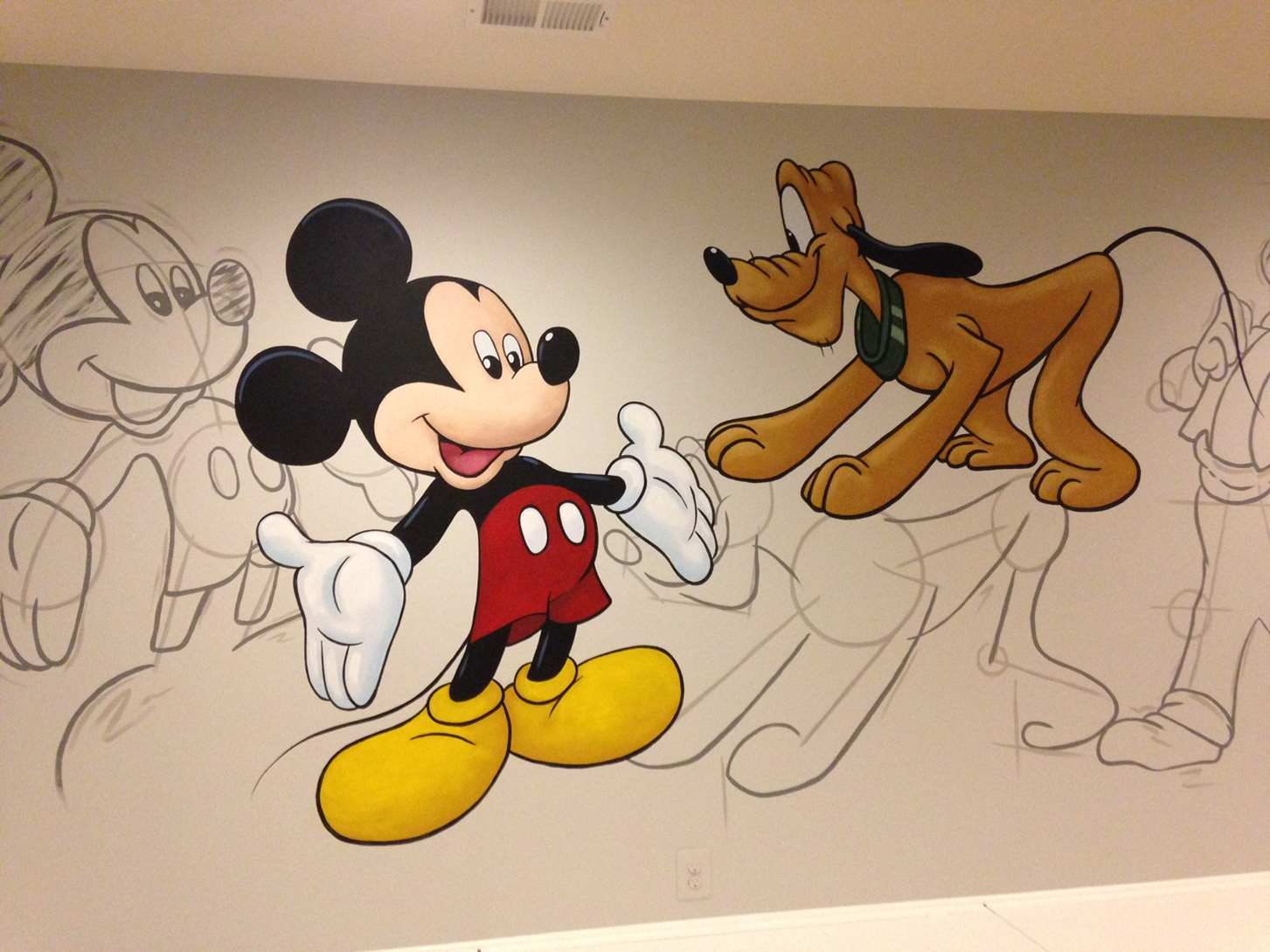 Disneys Mickey And Friends Mural 5