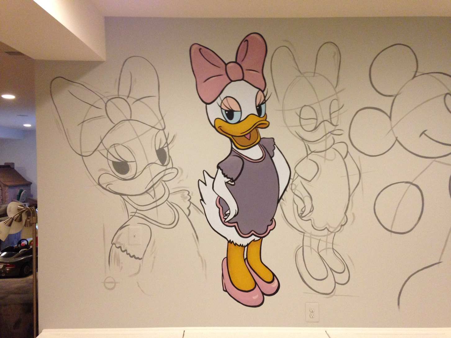 Disneys Mickey And Friends Mural 7