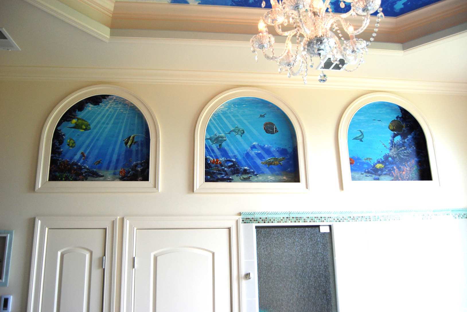 Dolphin Ceiling Mural 5