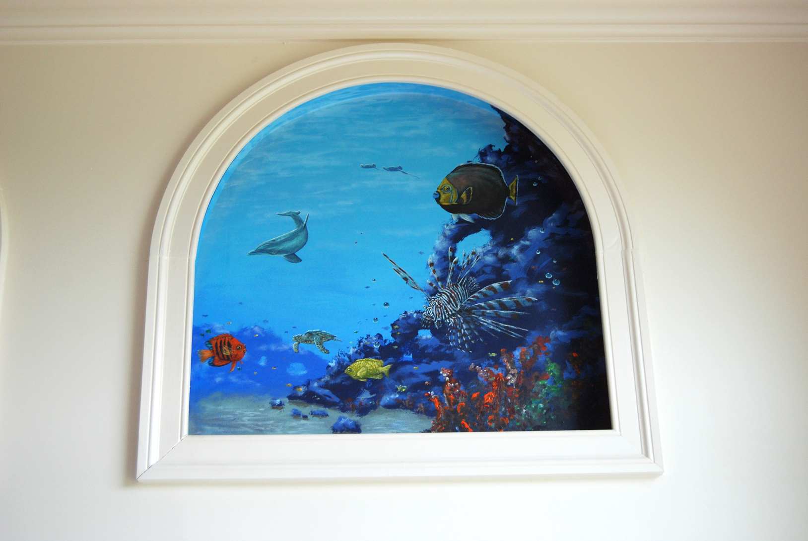 Dolphin Ceiling Mural 6