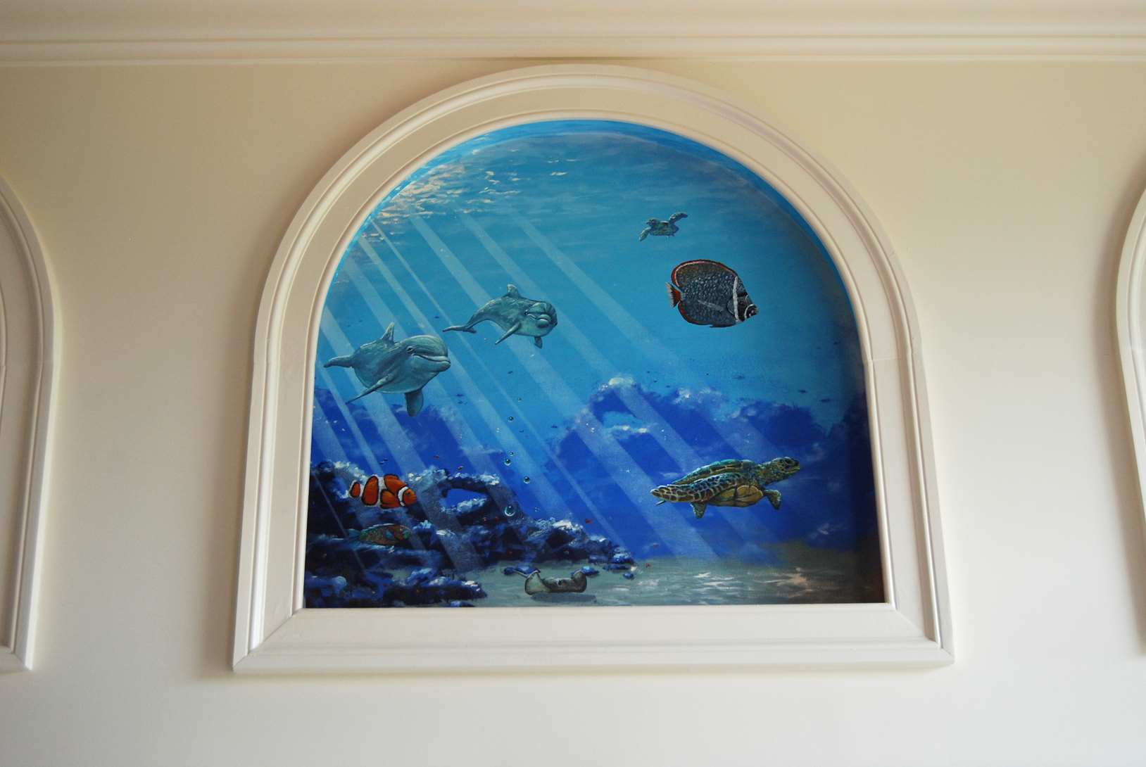 Dolphin Ceiling Mural 7
