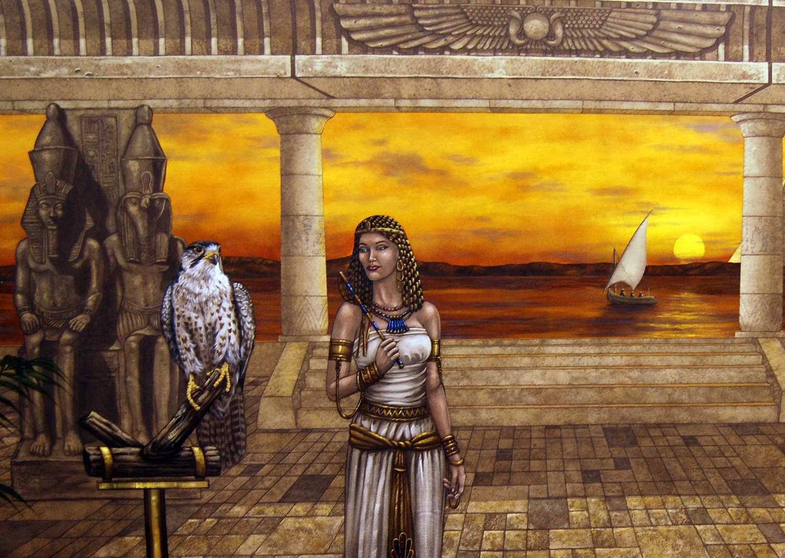 Egyptian Mural 4