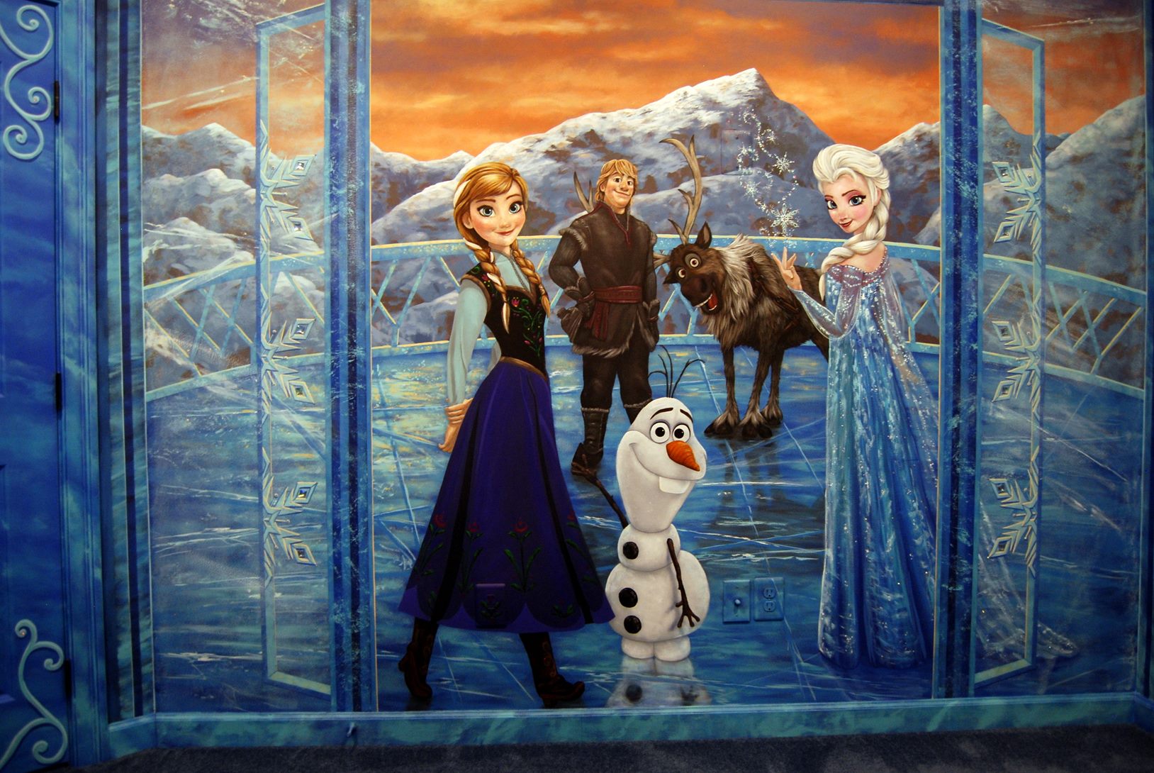 Frozen Mural 1