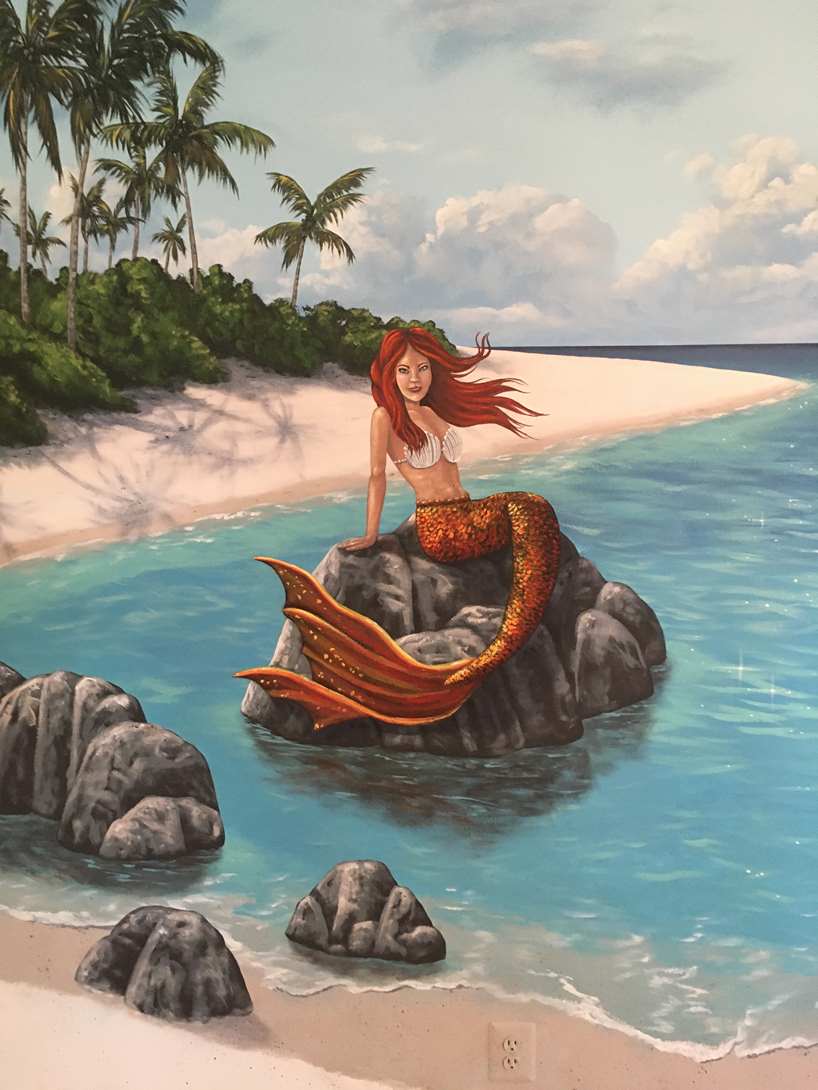 Mermaid Lagoon Mural 2