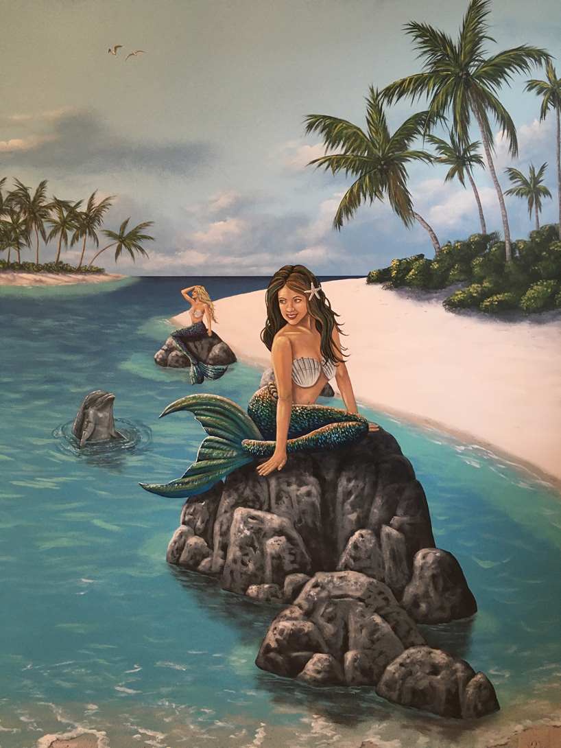 Mermaid Lagoon Mural 3