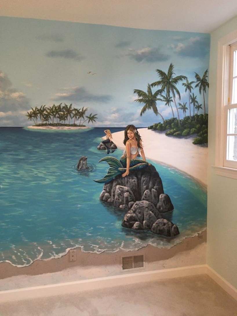 Mermaid Lagoon Mural 5