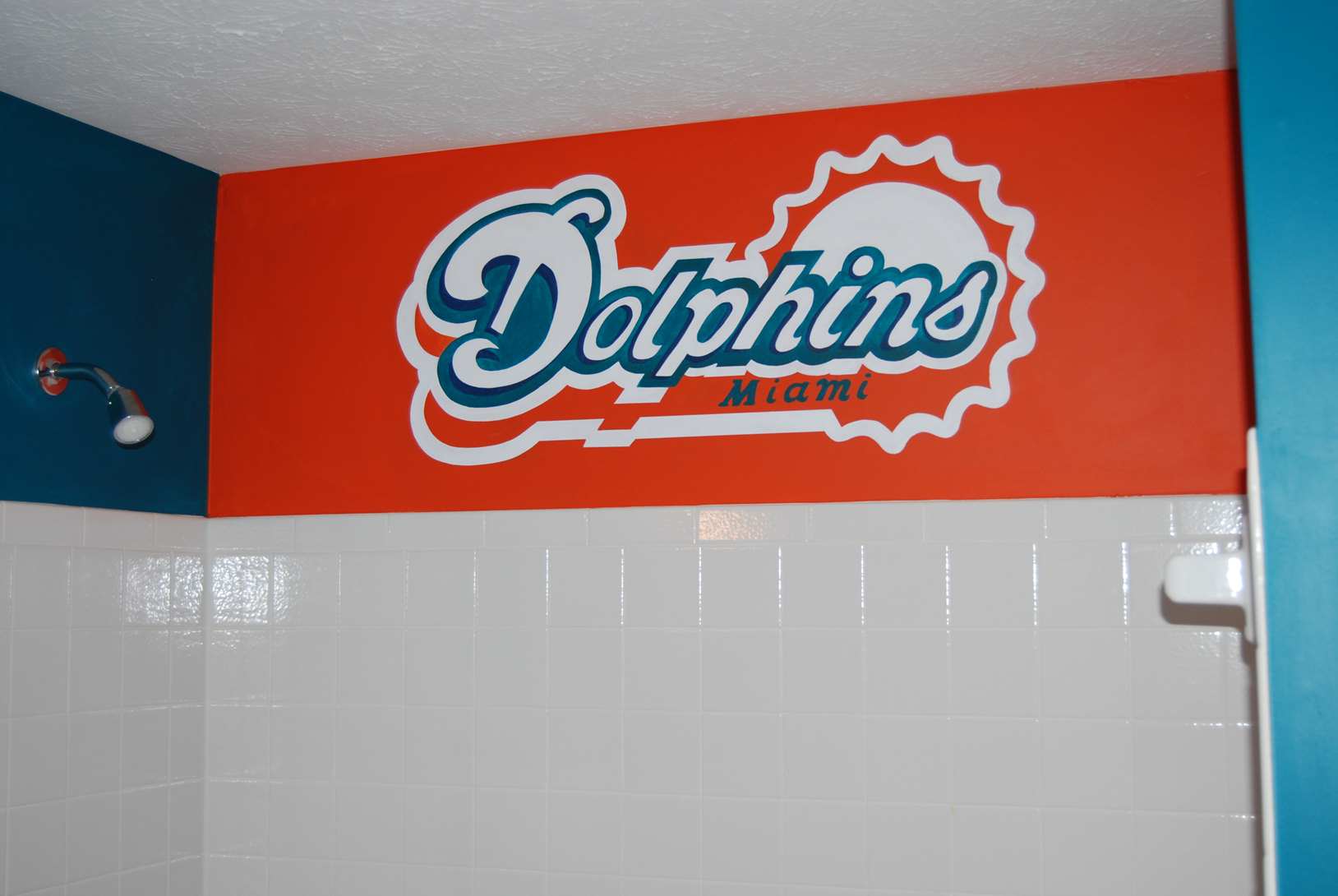 Miami Dolphins Mural 1