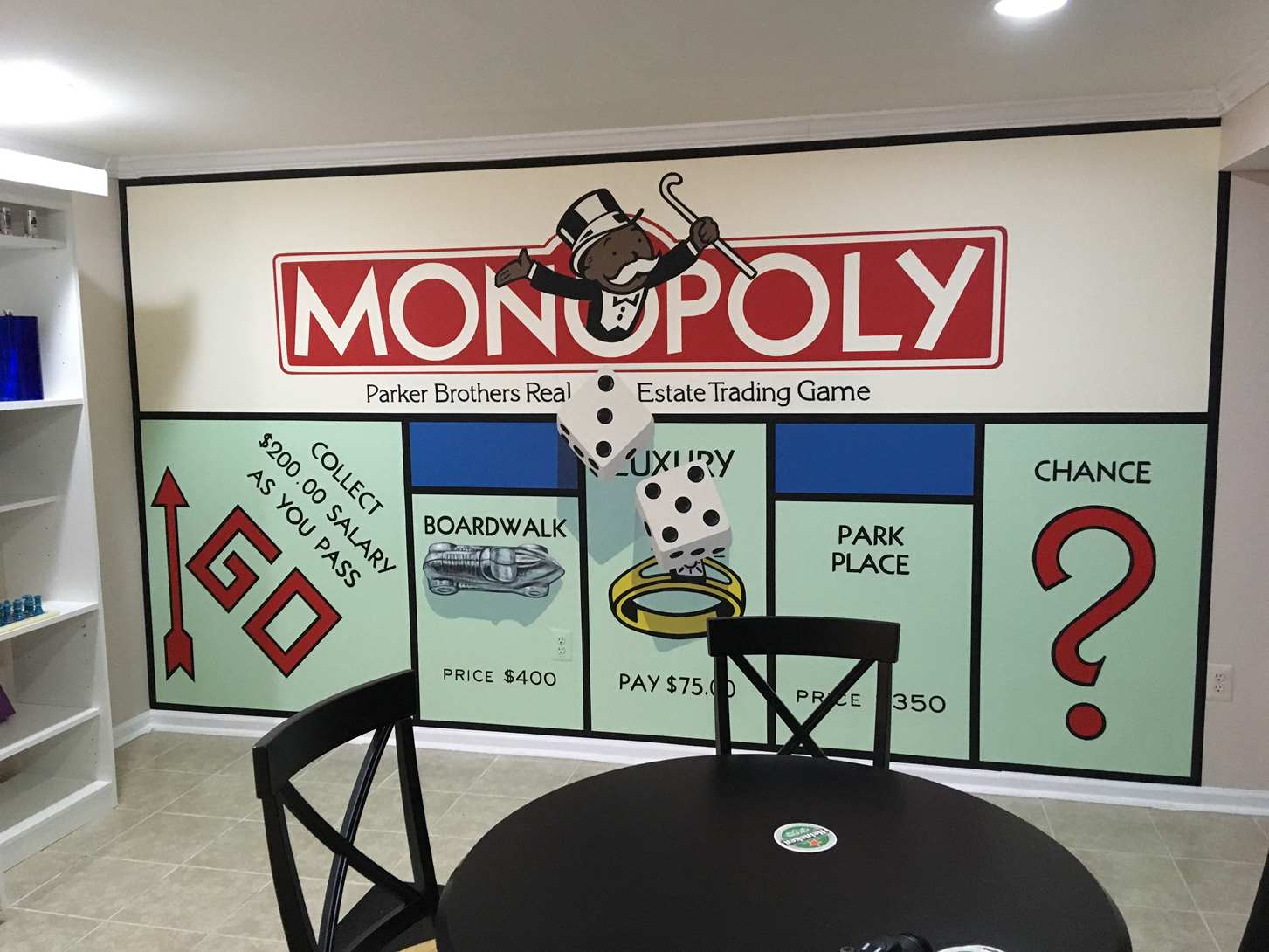 Monopoly Board Mural 1