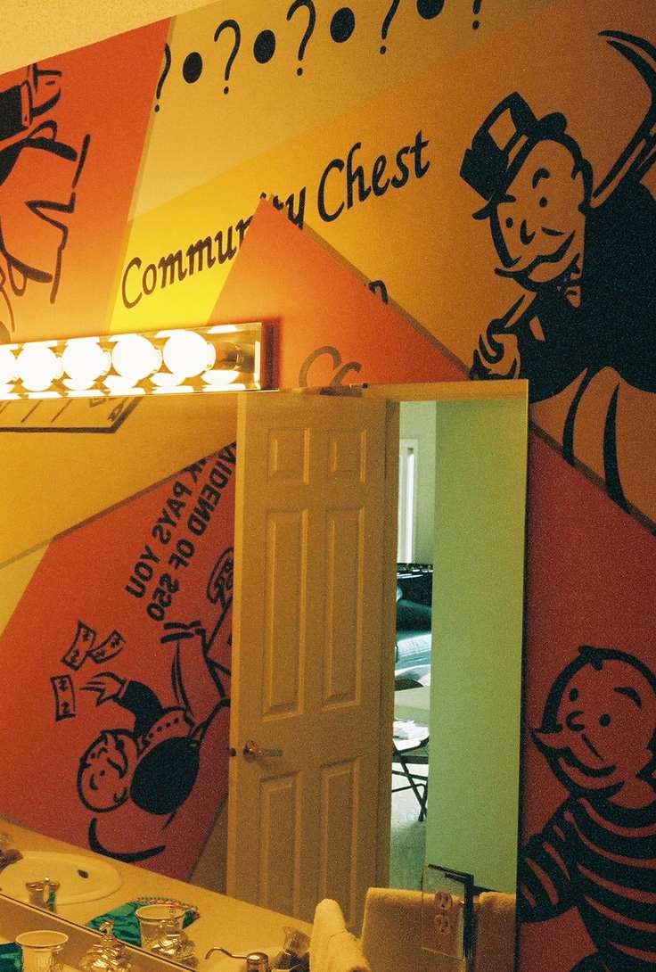Monopoly Cards Mural 3