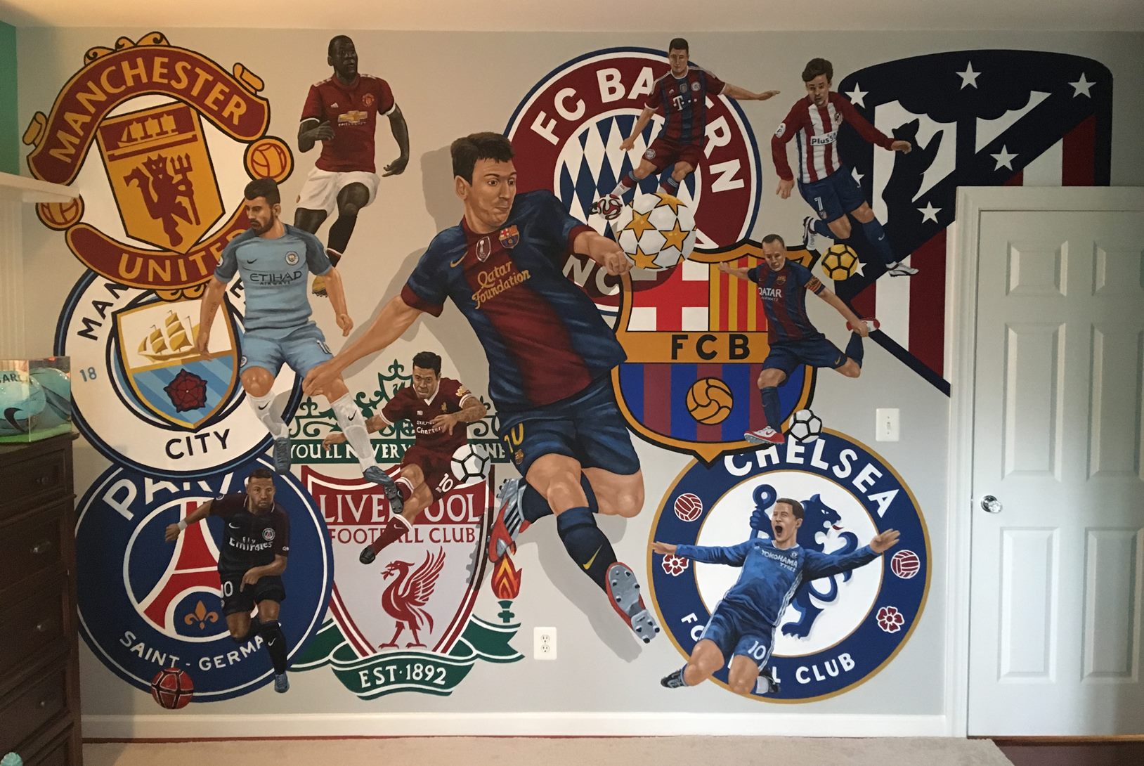 Soccer Mural