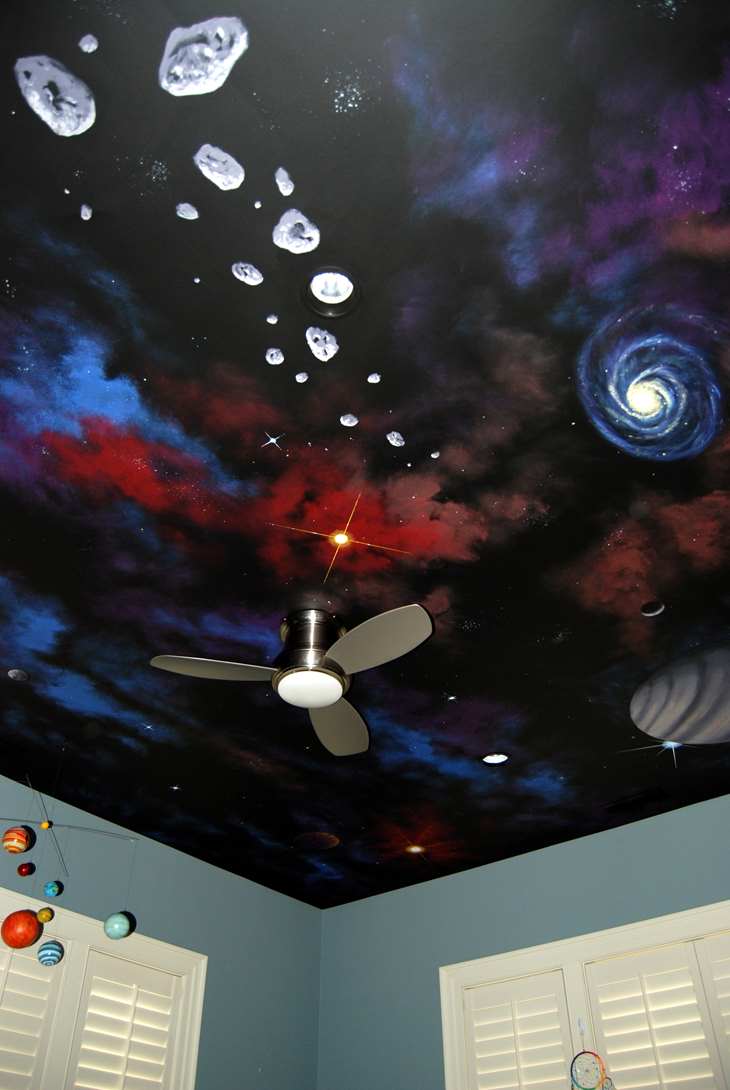 Space Ceiling Mural 4
