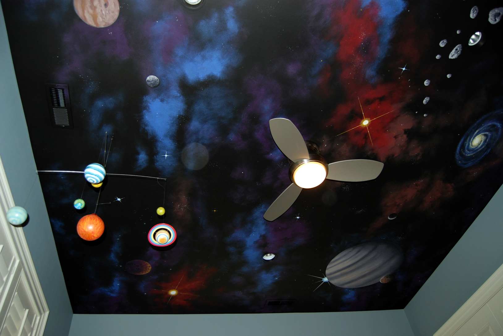 Space Themed Ceiling Mural 5