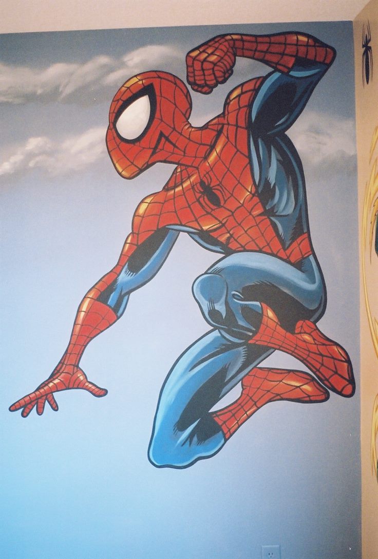 Spider Man And Villains Mural 4