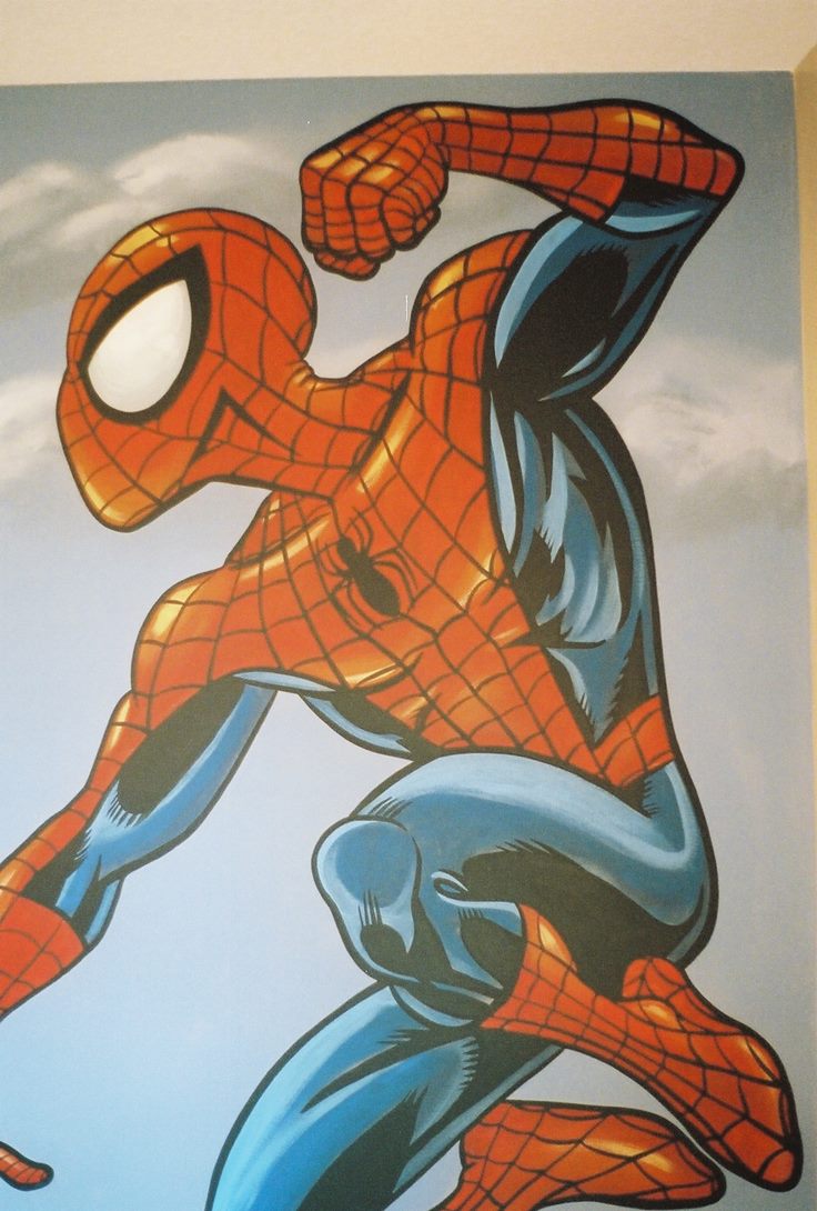 Spider Man And Villains Mural 5