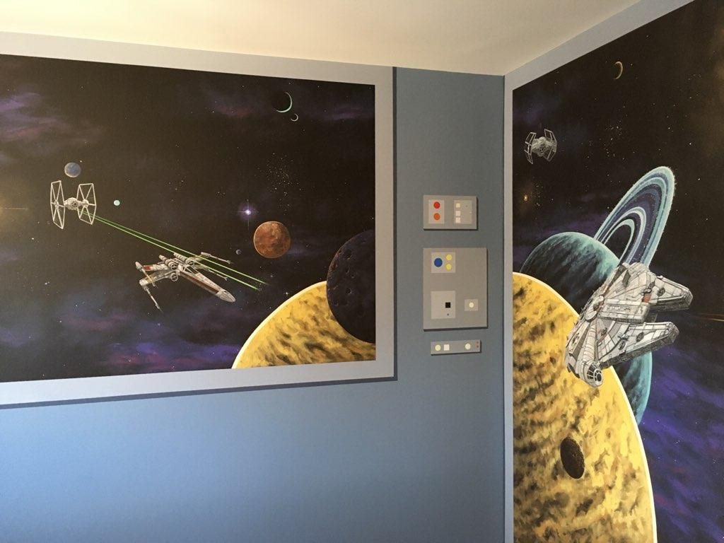 Star Wars Ship Mural 12