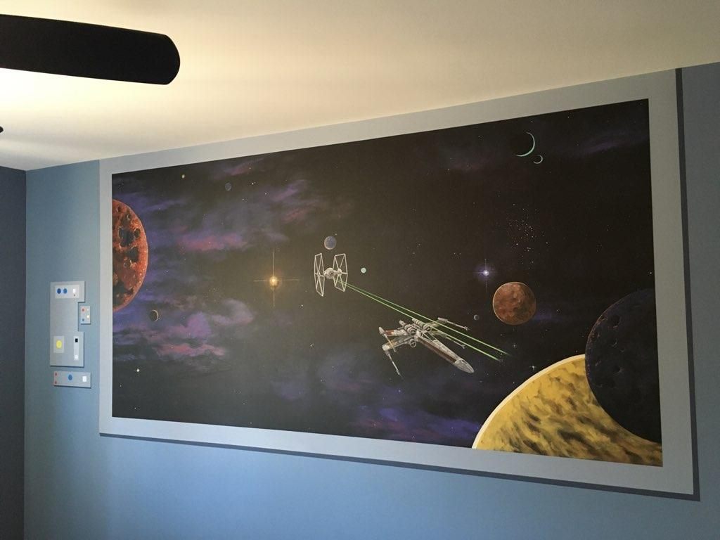 Star Wars Ship Mural 14