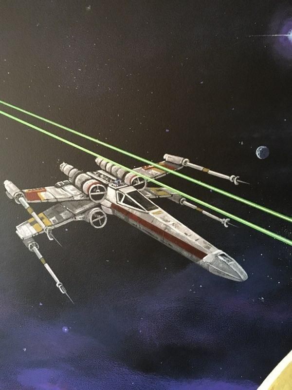 Star Wars Ship Mural 20