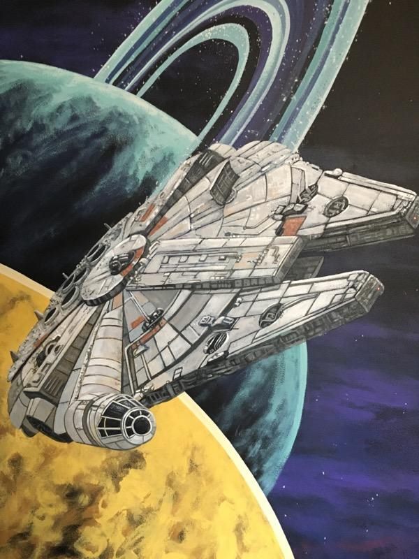 Star Wars Ship Mural 21