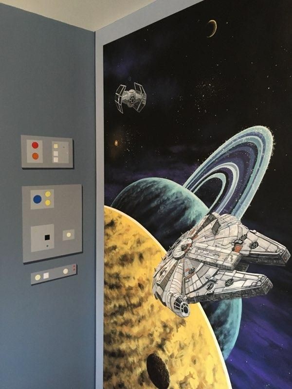 Star Wars Ship Mural 24