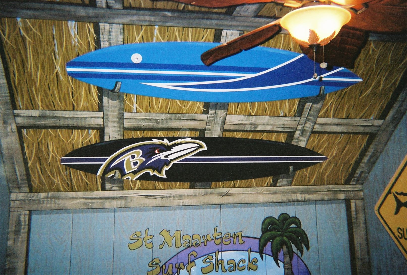 Surf Shack Mural 2