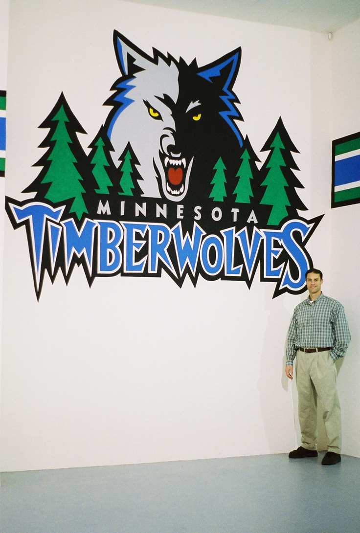 Timberwolves Mural 2