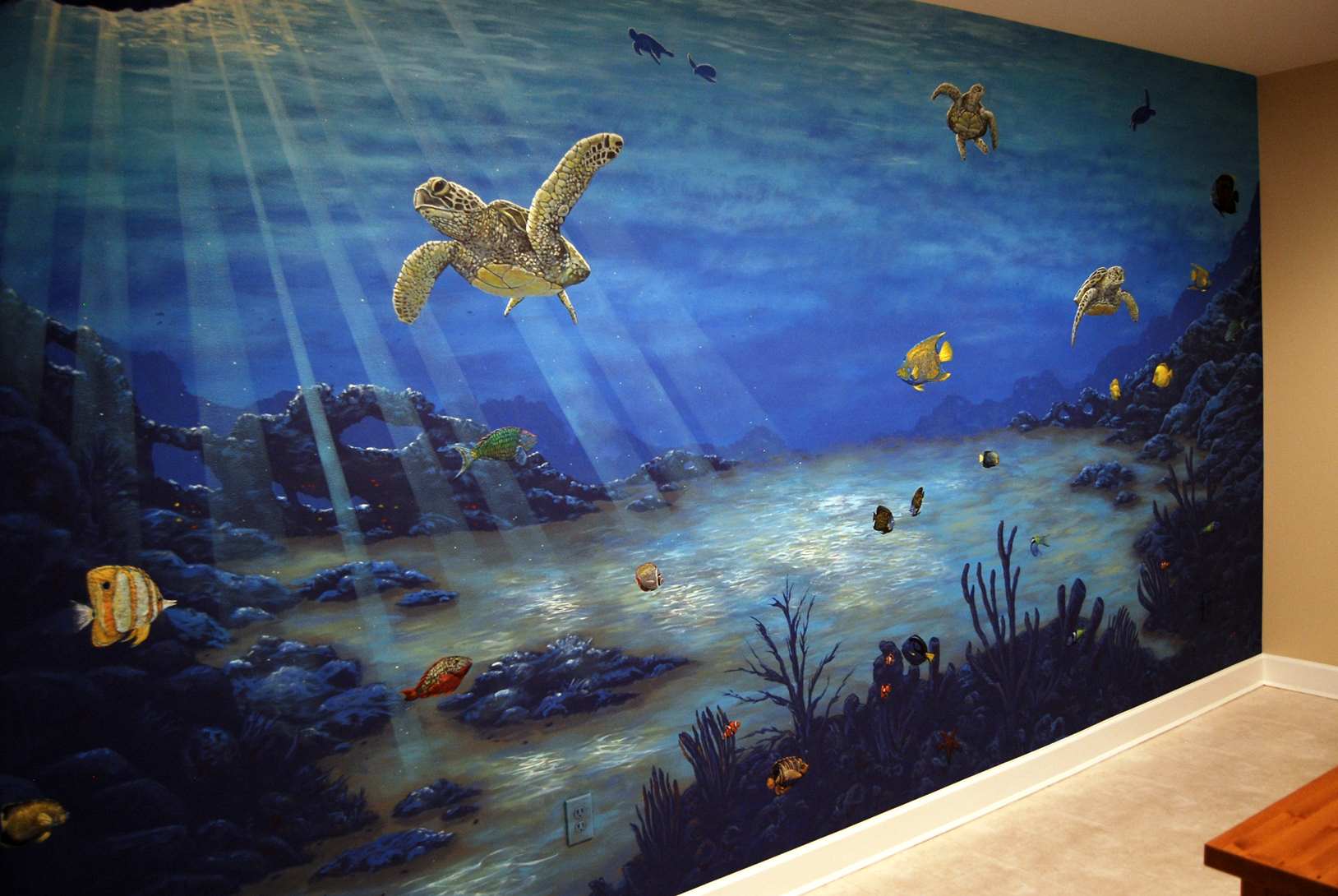 Under The Sea Mural 18