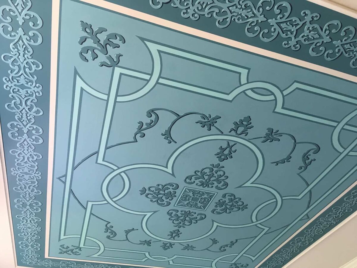 Victorian Ceiling Mural Art