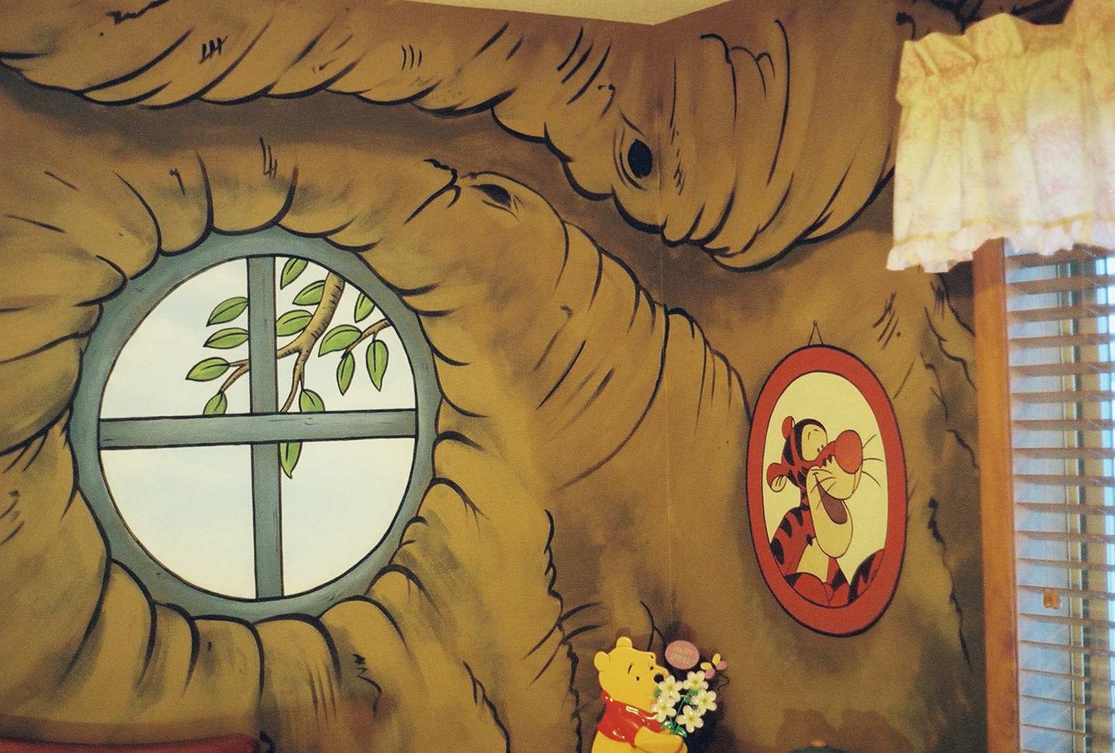 Winnie The Pooh House Mural 13