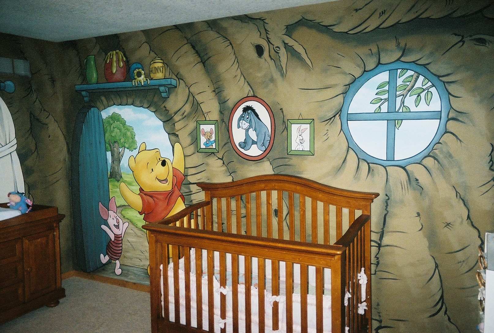 Winnie The Pooh House Mural 16