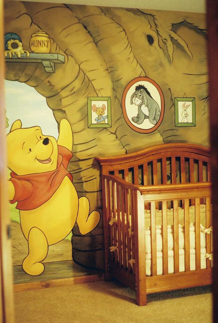 Winnie The Pooh House Mural 9
